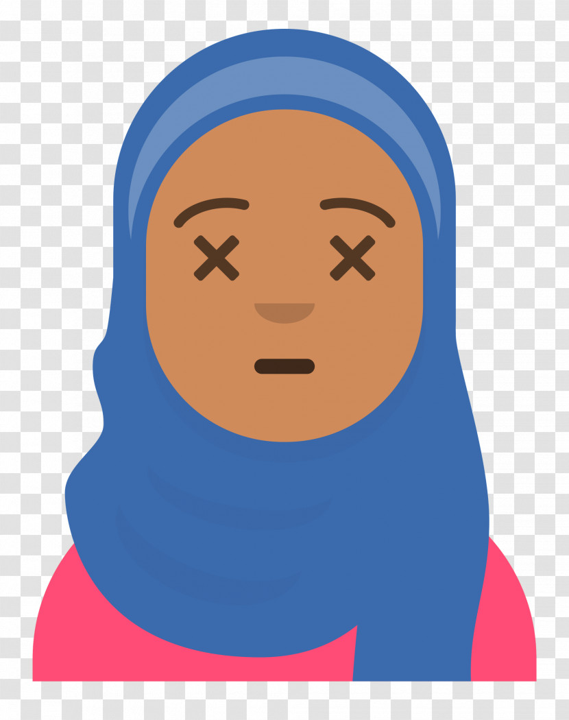 Hijab Avatar Transparent PNG