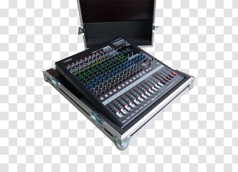 Audio Mixers Yamaha MGP16X Road Case MGP12X Mixing - Fly - Neutrik Transparent PNG