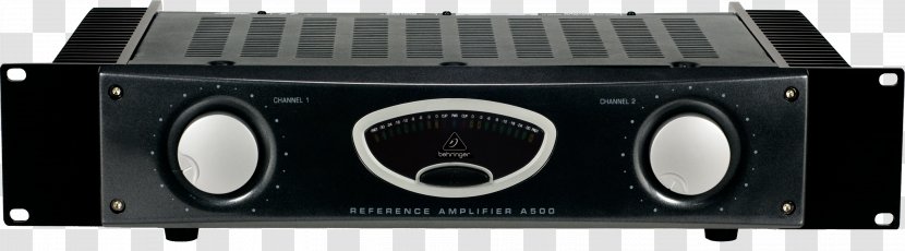 Audio Power Amplifier Behringer A500 - 2-Channel Rackmount Ultra-Linear Studio Amplifier230W Per Side At 4 Ohms Sound AmplificadorOthers Transparent PNG