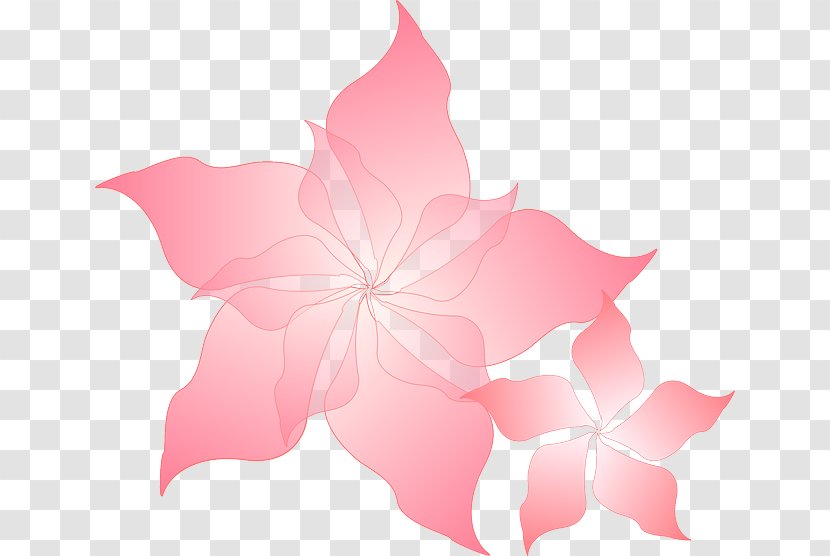 Flower Free Clip Art - Flowering Plant - Abstract Transparent PNG