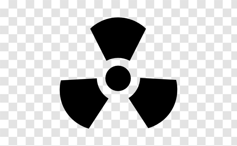 Radiation Hazard Symbol Nuclear Power Radioactive Decay Warning Sign - Irradiation - Label Transparent PNG