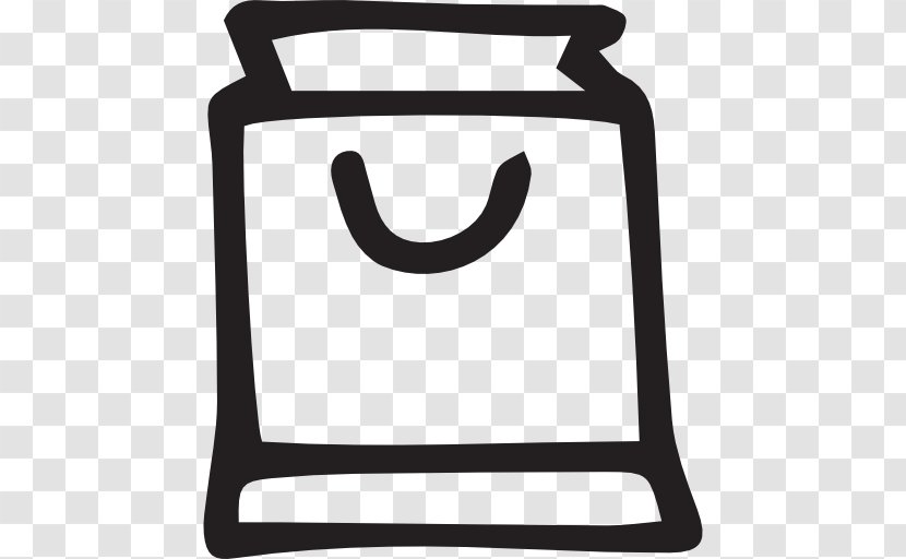 Bag - Black And White - Shopping Transparent PNG