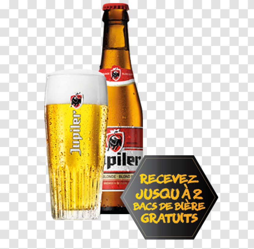 Belgian Beer Jupiler Belgium Drink - Brewing Transparent PNG