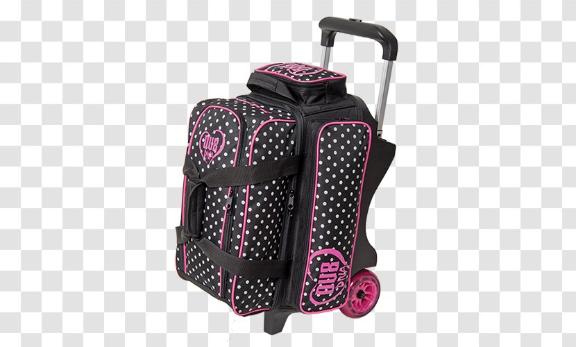 2 Ball Roller Bowling Bag Hand Luggage - Baggage - Pink Transparent PNG
