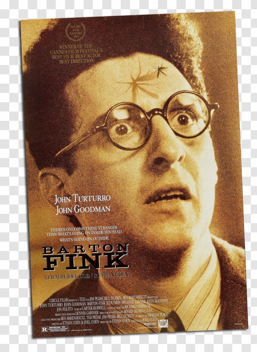 Barton Fink John Turturro Coen Brothers Film Director - Imdb - Ralph Fiennes Transparent PNG