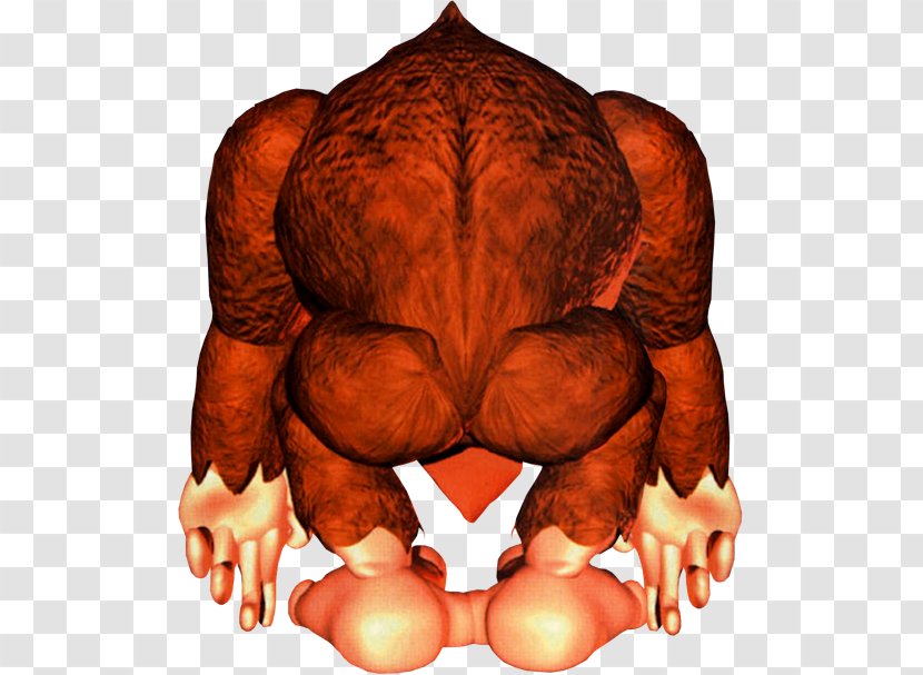 Donkey Kong Country 2: Diddy's Quest Returns 3: Dixie Kong's Double Trouble! 64 - Frame - Kong.png Transparent PNG
