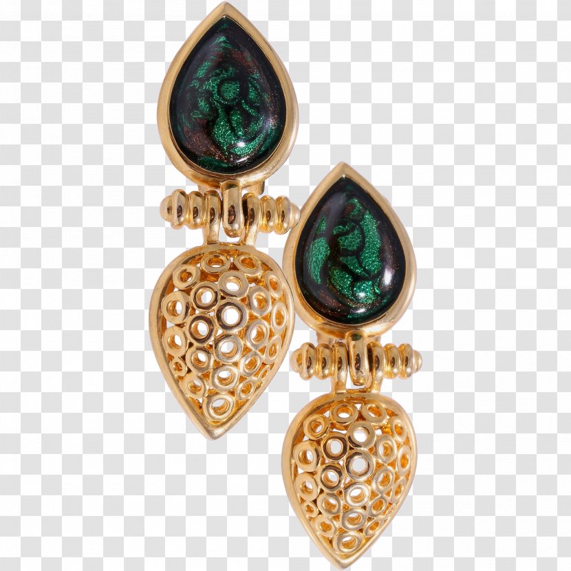 Emerald Earring Body Jewellery Turquoise Locket Transparent PNG