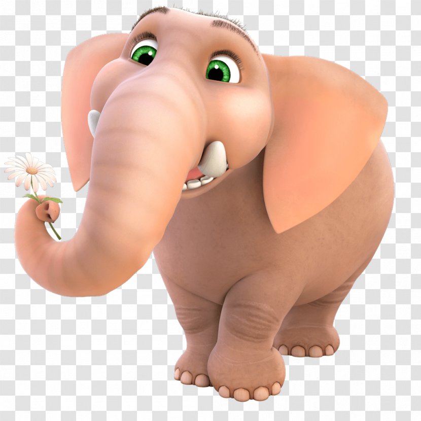 Image Indian Elephant Animation Cartoon Video - Sunrise Productions Transparent PNG