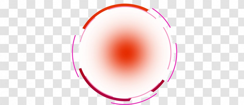 Ring Banner Gradient Glow Background - Red - Mouth Transparent PNG