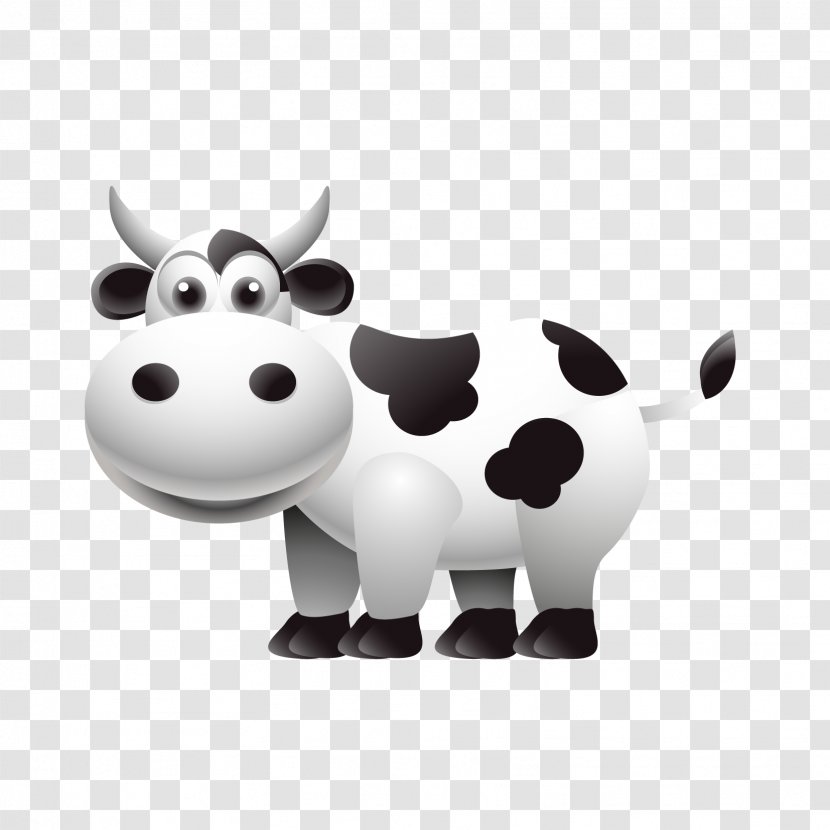 Holstein Friesian Cattle Vector Graphics Stock Illustration Beef - Like Mammal - Technology Transparent PNG