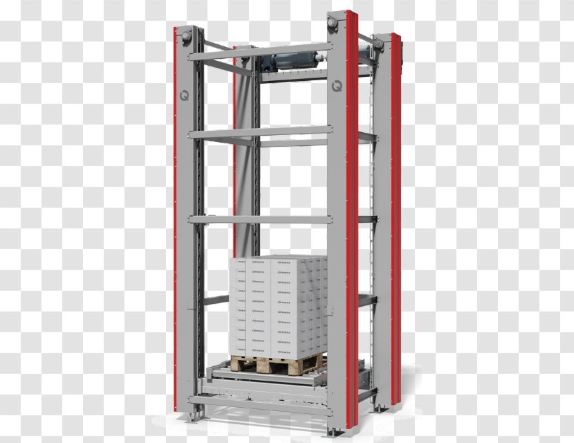 Conveyor System Pallet Vertical Chain Elevator - Fence Transparent PNG