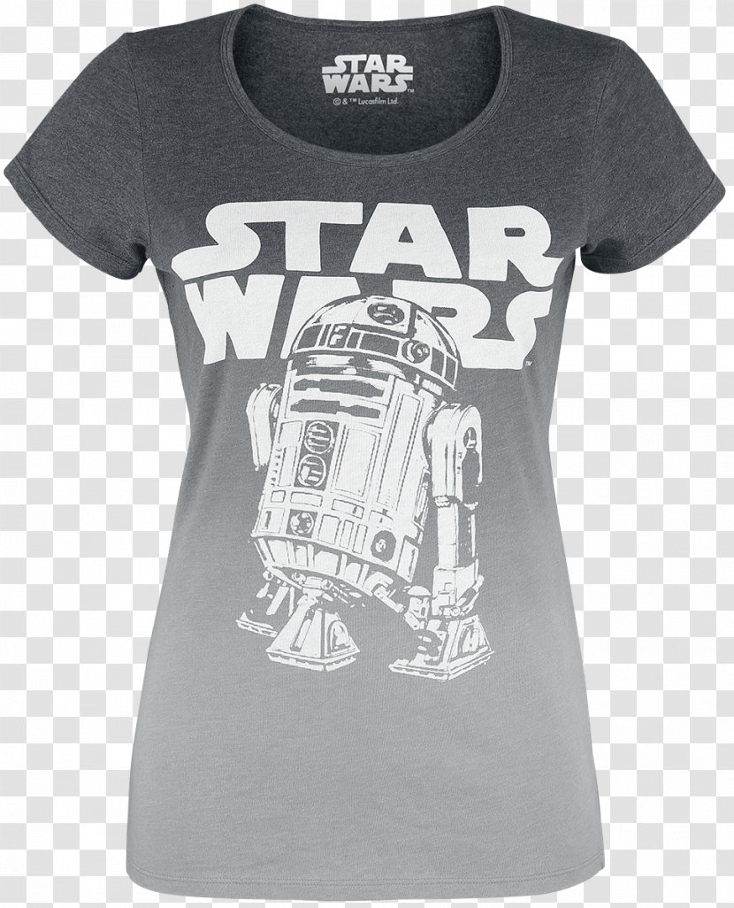 T-shirt R2-D2 Anakin Skywalker BB-8 Hoodie - Active Shirt Transparent PNG