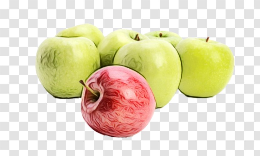 Apple Fruit Food Natural Foods Plant - Vegan Nutrition Rose Family Transparent PNG