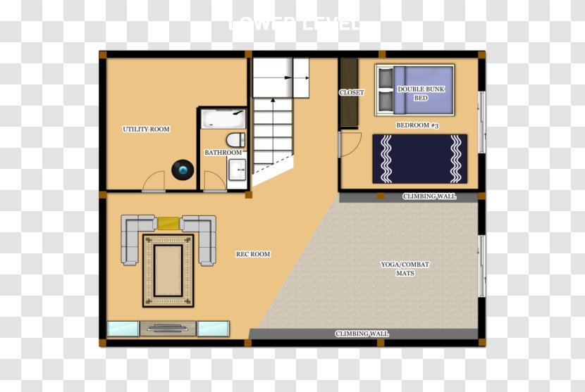 Laundry Room Floor Basement Living - Facade - Galley Kitchen Design Ideas Transparent PNG