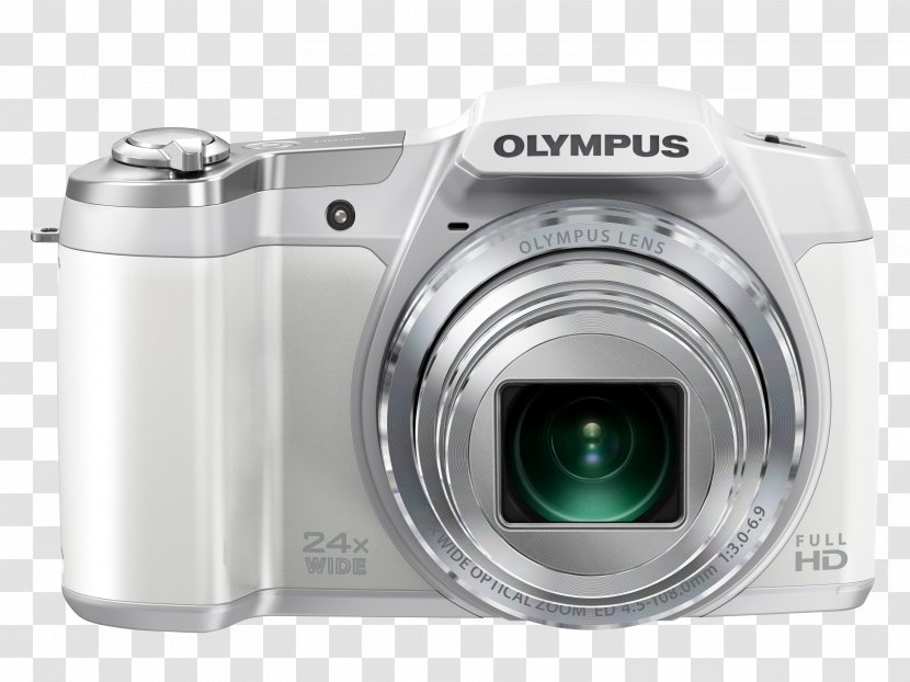 Point-and-shoot Camera Olympus STYLUS Traveller SZ-15 Zoom Lens Transparent PNG