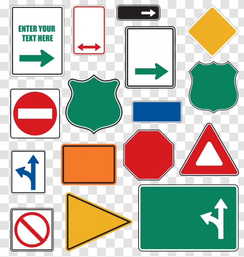 Traffic Sign Road Transport - Diagram - Signs Vector Material Transparent PNG