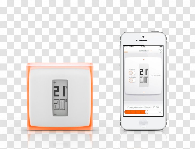 Netatmo Smart Thermostat Programmable - Home Automation Kits Transparent PNG