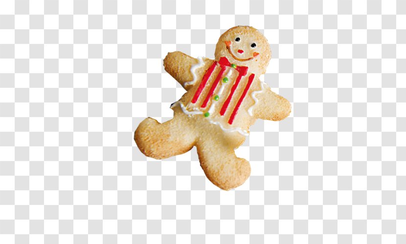 Biscuit Gingerbread Man Cookie - Lebkuchen - Little Christmas Decoration Transparent PNG