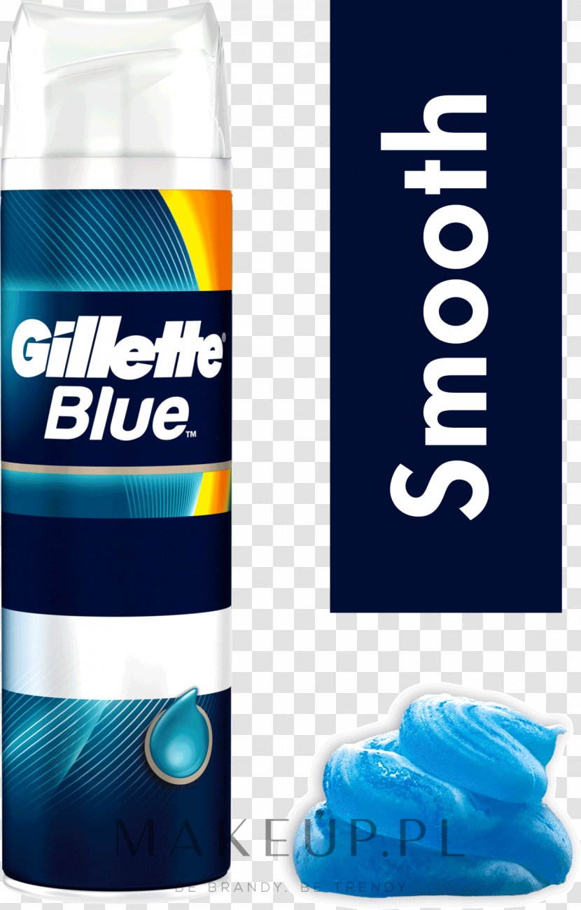 Gillette Mach3 Razor Shaving Cream - Brand Transparent PNG