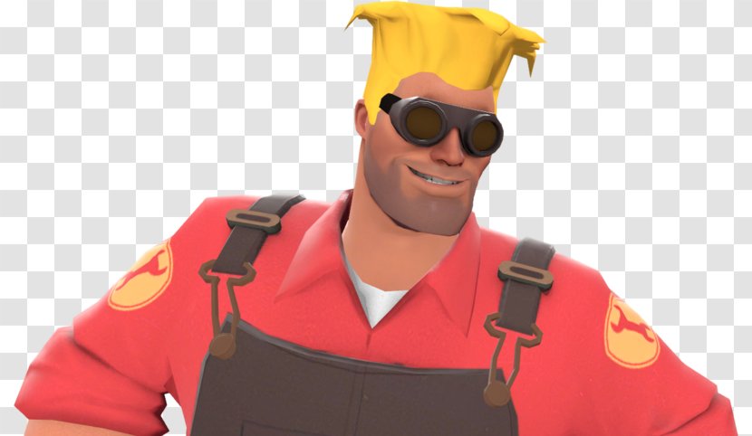 Team Fortress 2 Guile Hair Flattop Goggles - Glasses Transparent PNG