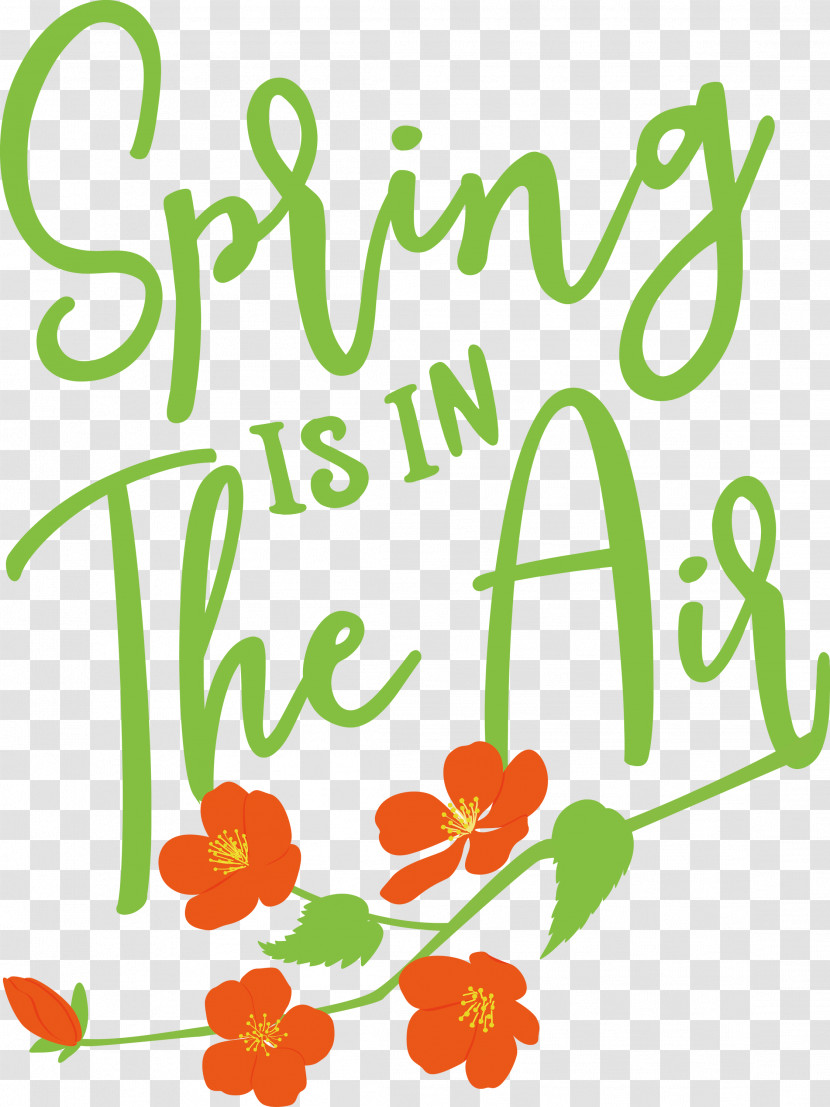 Spring Spring Is In The Air Transparent PNG