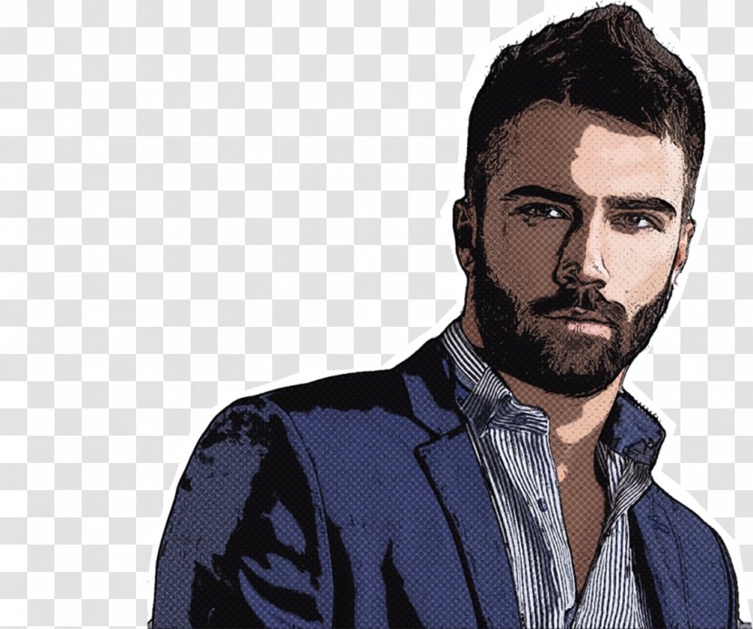 Beard Man Moustache Face Hegi Transparent PNG