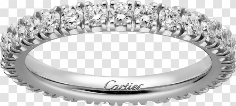 Wedding Ring Cartier Diamond Jewellery Transparent PNG