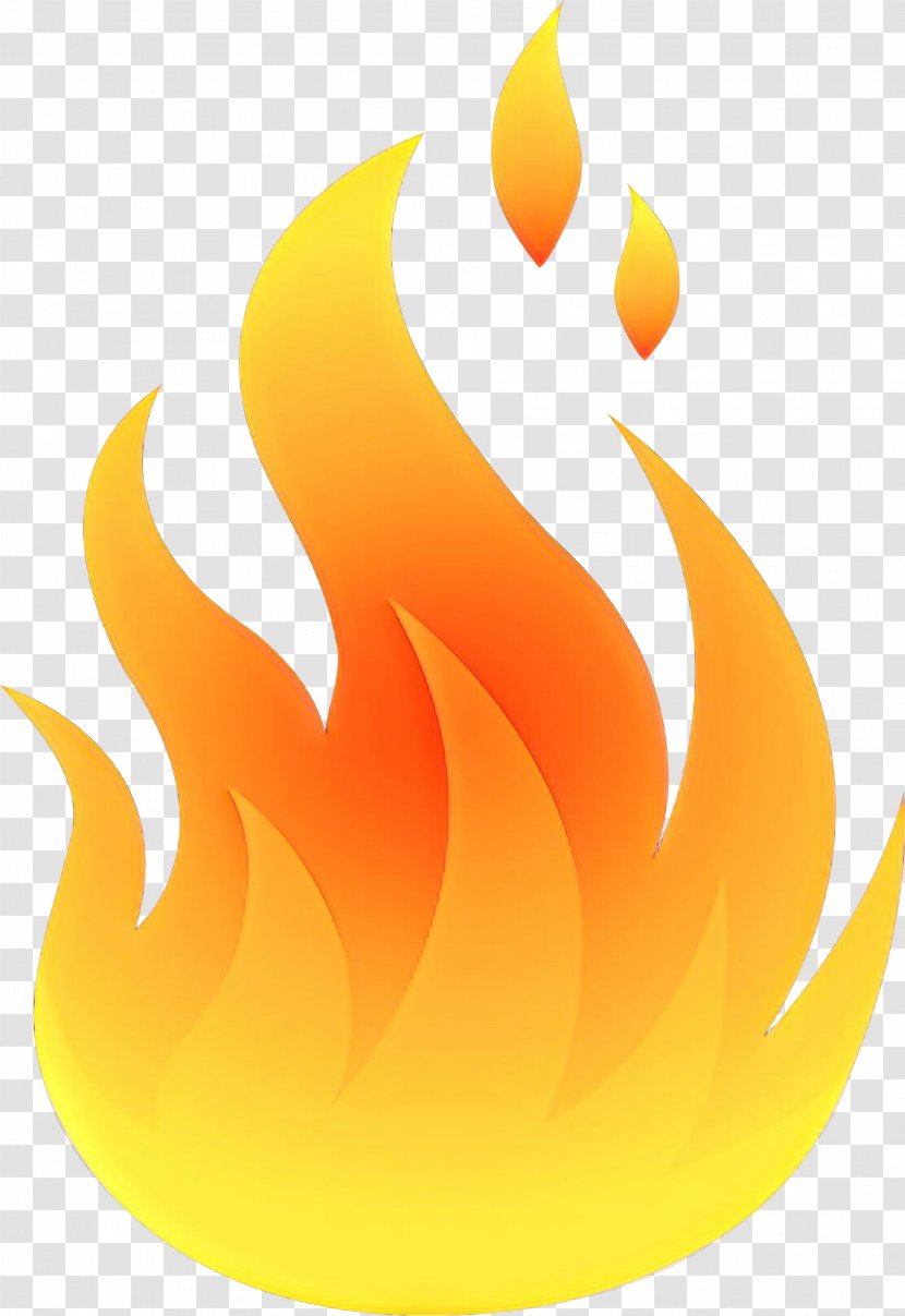 Yellow Clip Art Flame Fire Transparent PNG