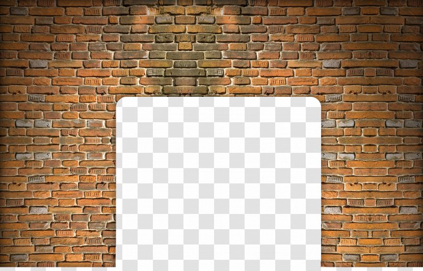 Floor Wall Brown Pattern - Brickwork - Brick Transparent PNG