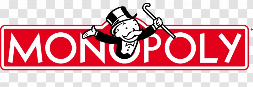 Monopoly Rich Uncle Pennybags Logo Board Game - Signage Transparent PNG