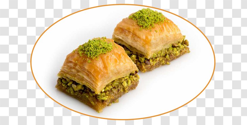 Baklava Bakery Kanafeh Rice Pudding Dessert - Cuisine - Walnut Transparent PNG