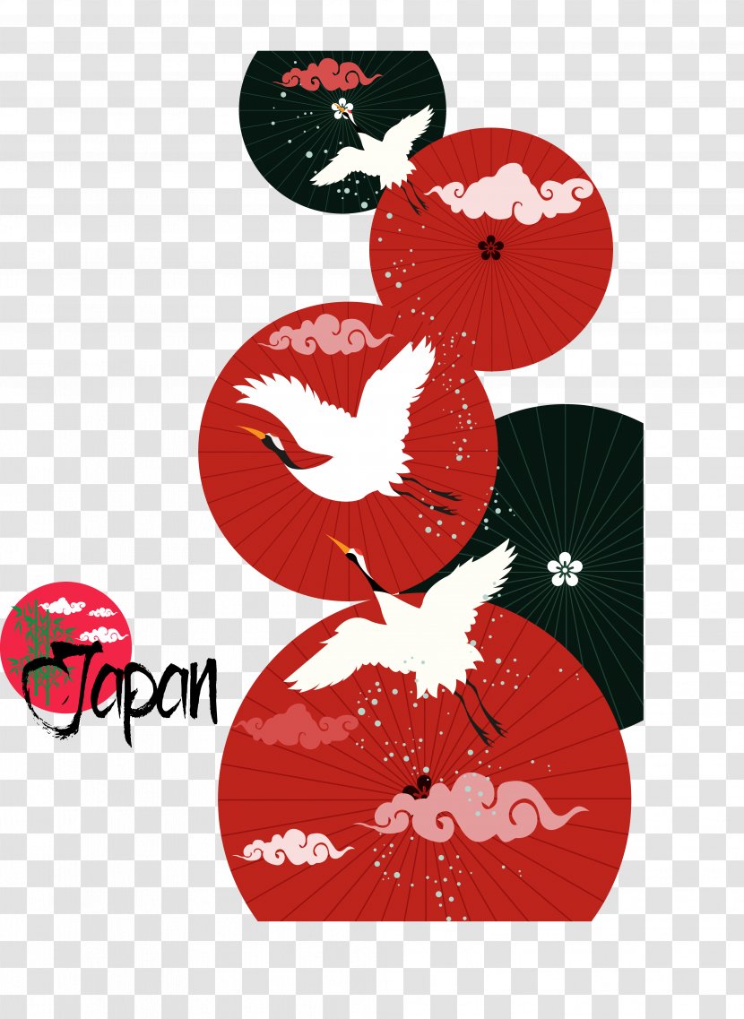 Japan Adobe Illustrator Icon - Love - Traditional Japanese Umbrella Transparent PNG