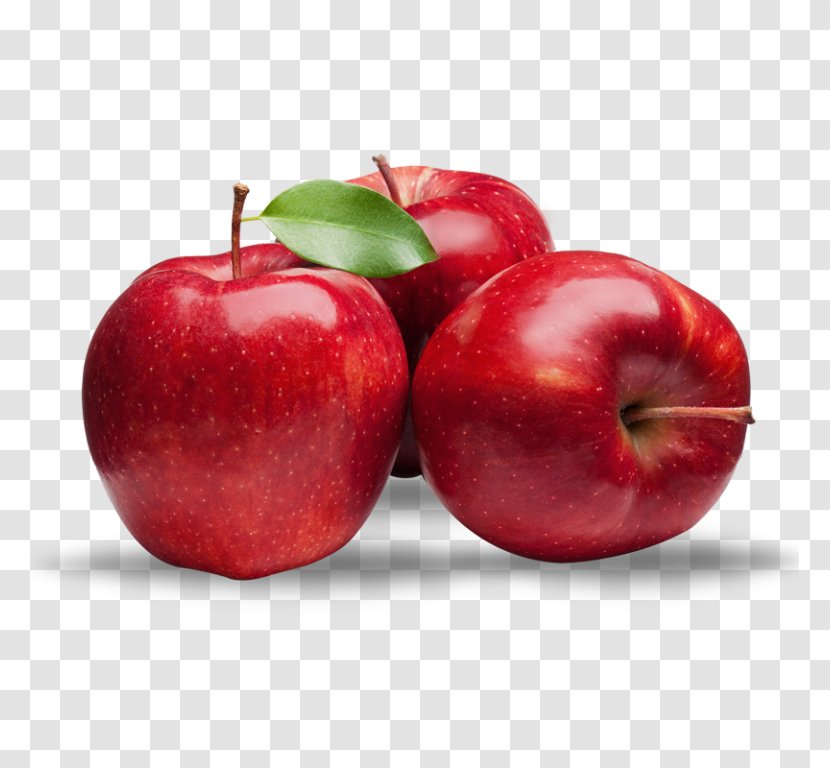 Apple Fruit Red Delicious Food Vegetable - Acerola Transparent PNG