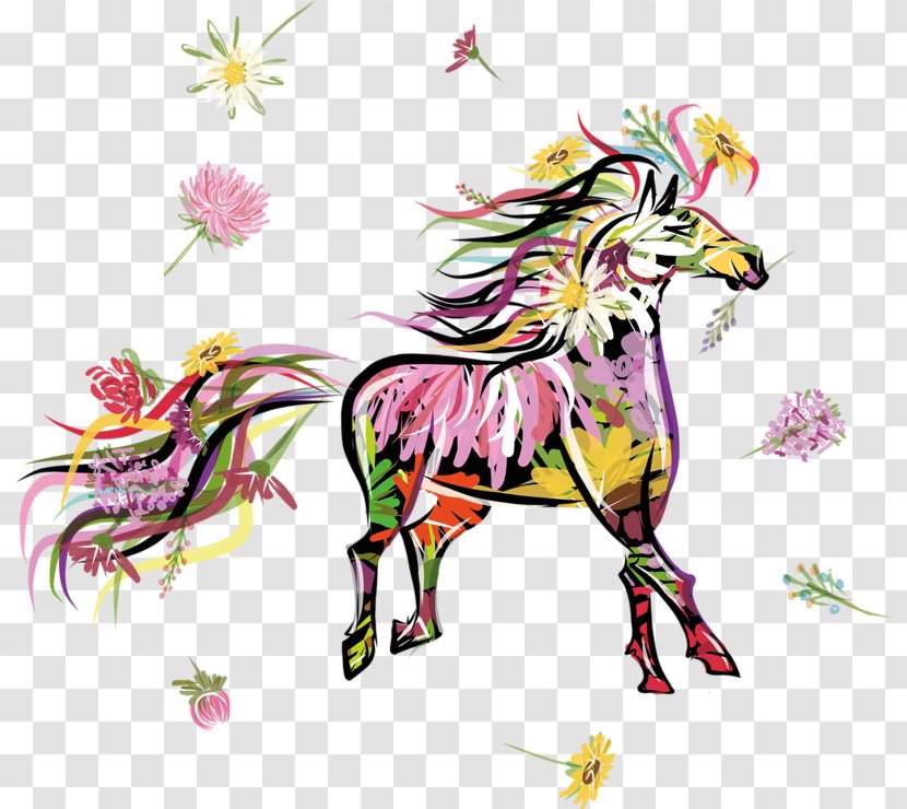 Horse Pony Drawing Photography - Art Transparent PNG