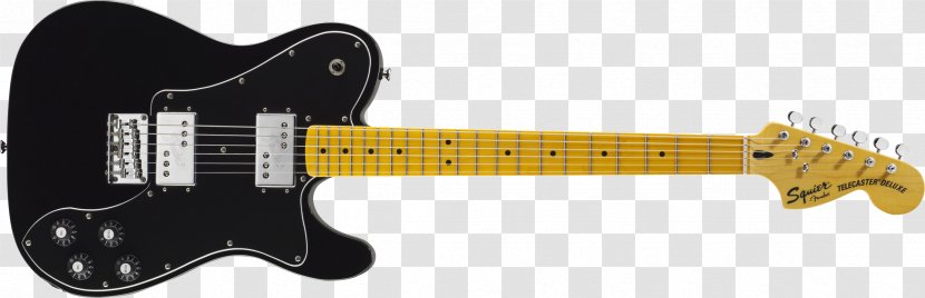 Fender Telecaster Deluxe Custom Squier Stratocaster - Electric Guitar Transparent PNG