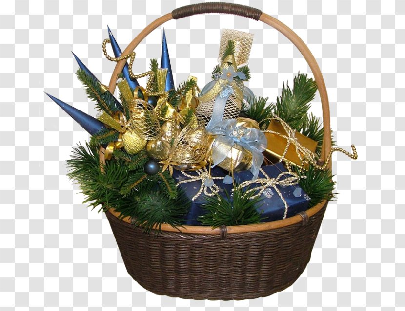 Food Gift Baskets Hamper Christmas Ornament Transparent PNG