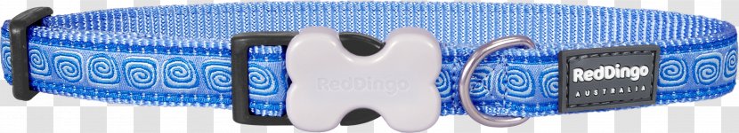 Dog Collar Dingo Blue - Red Transparent PNG
