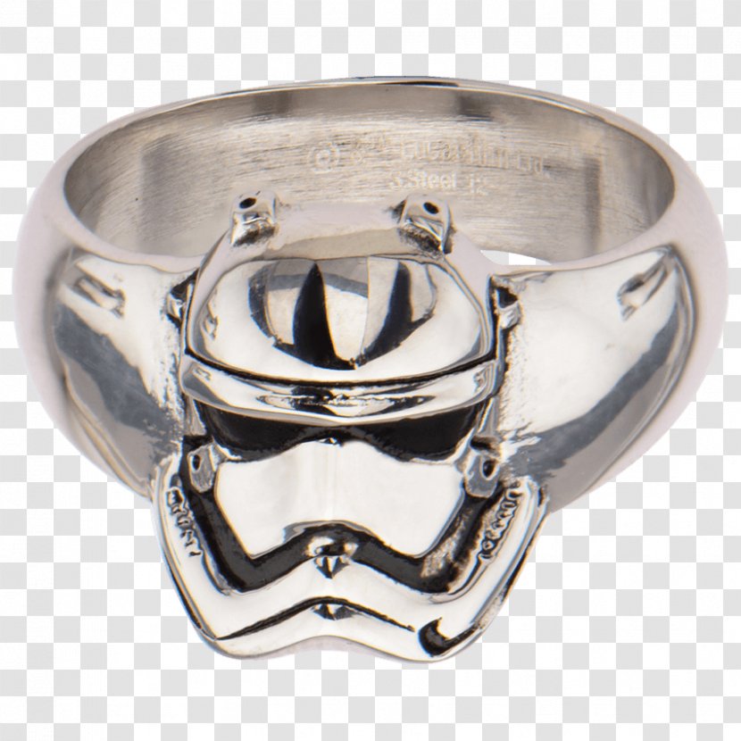 Stormtrooper Anakin Skywalker Ring R2-D2 Jewellery - Star Wars Sequel Trilogy Transparent PNG