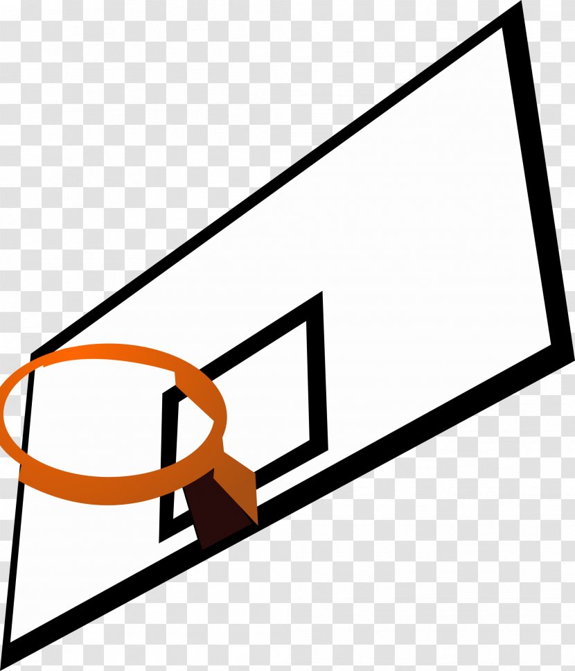 Basketball Backboard Canestro Slam Dunk Clip Art - Rectangle Transparent PNG