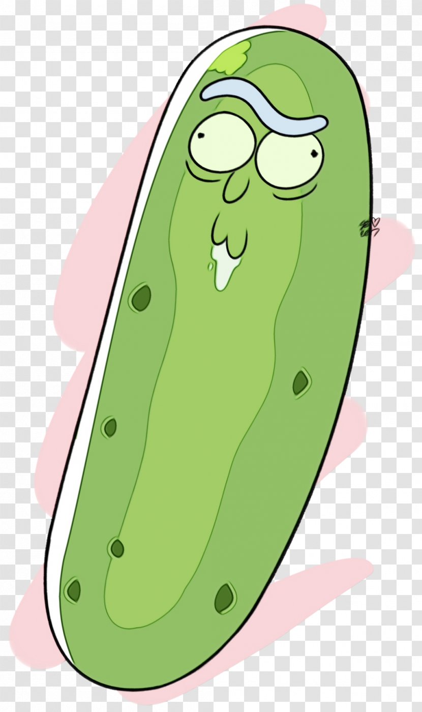 Green Cucumber Legume Vegetable Plant - Watercolor - Fruit Cucumis Transparent PNG