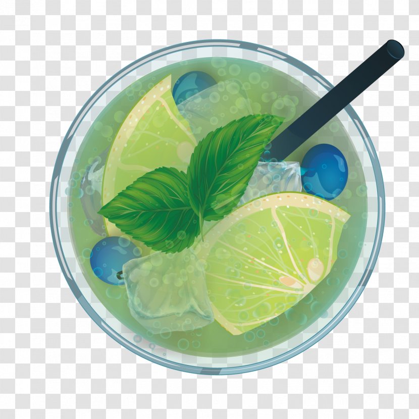 Lime Download - Food - Vector Mint Water Transparent PNG