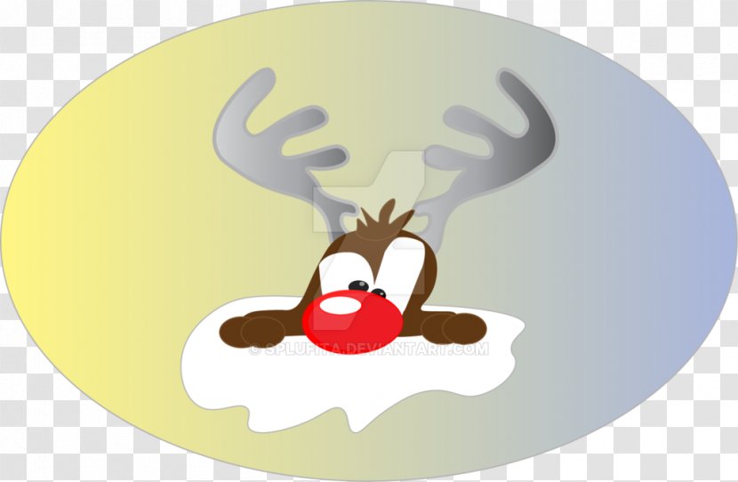 Reindeer Antler Cartoon Christmas Ornament Transparent PNG