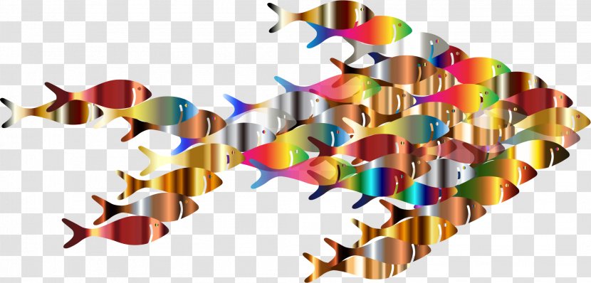 Clip Art - Fish - Colorful Chin Transparent PNG