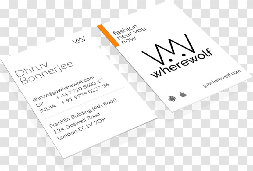 Business Card Design User Interface Experience Transparent PNG