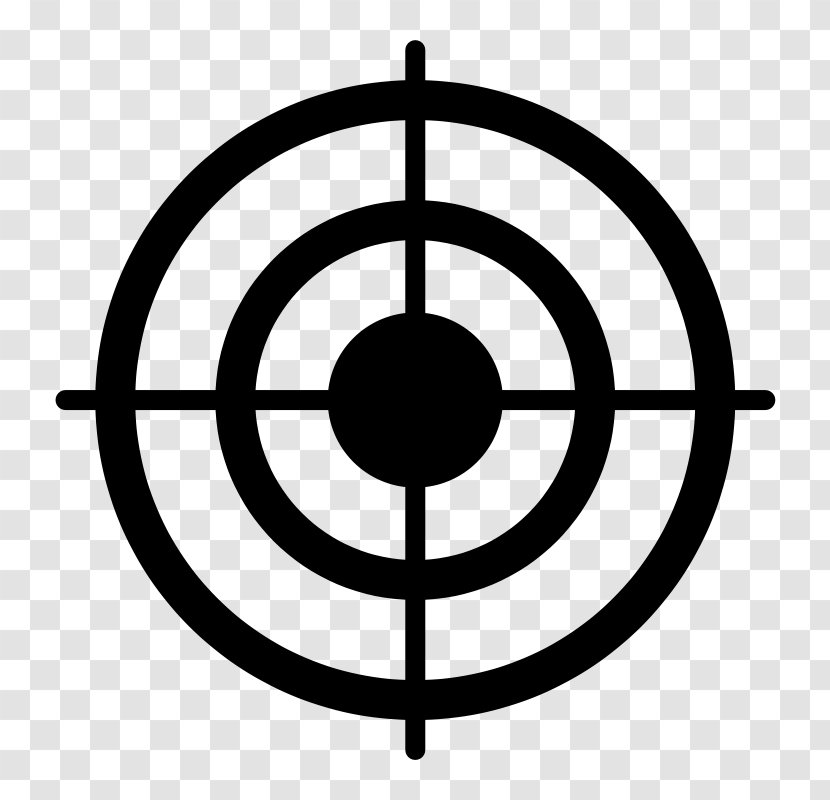 Bullseye Shooting Target Clip Art - Corporation - Mini Transparent PNG