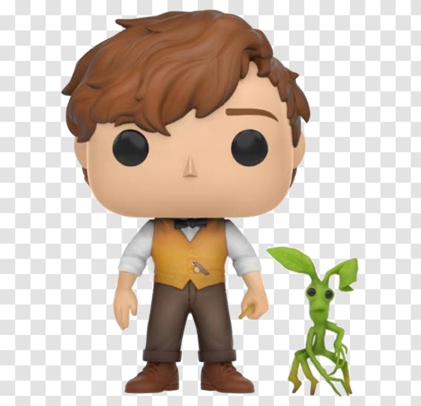 Newt Scamander Funko Pop! Thor Action & Toy Figures Fantastic Beasts And Where To Find Them - Fictional Character Transparent PNG