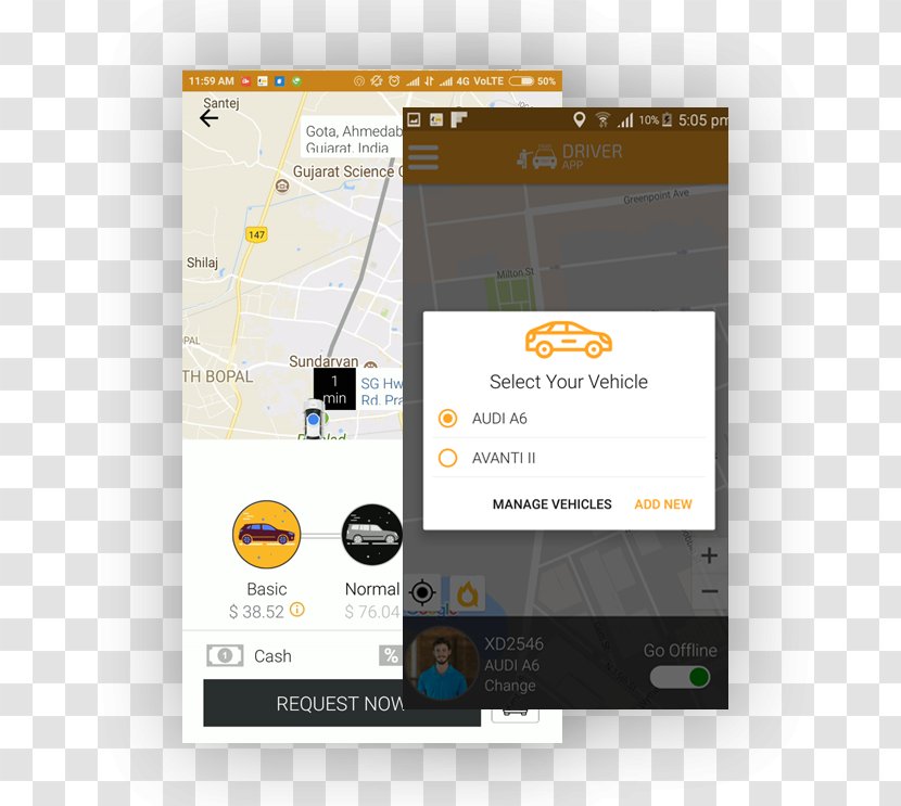 E-hailing Taxi Uber Computer Software Smartphone - Screenshot - App Transparent PNG