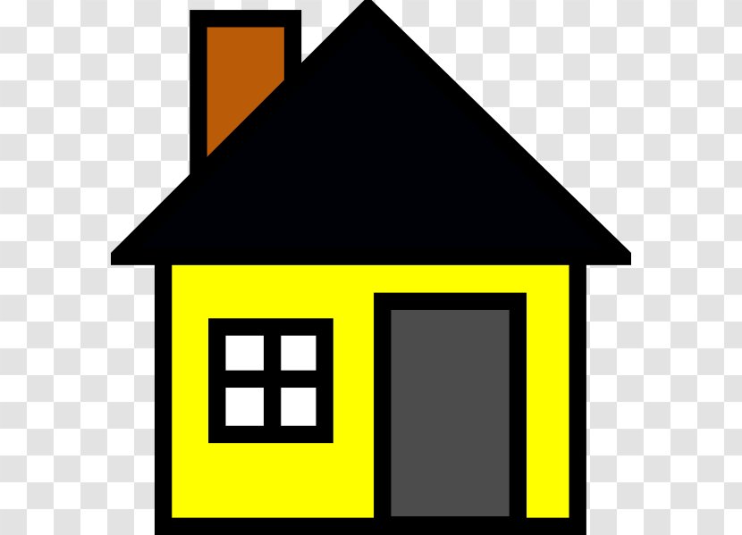 Clip Art - Yellow - House Transparent PNG