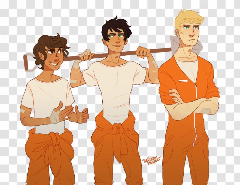 Percy Jackson Annabeth Chase The Heroes Of Olympus Leo Valdez Jason Grace - Muscle - Fan Art Transparent PNG