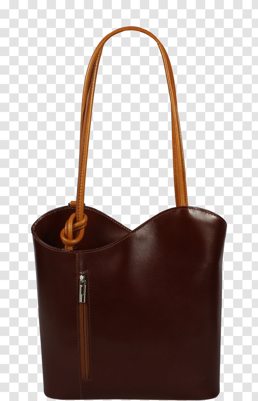 Tote Bag Handbag Leather Brown Strap - Taupe Transparent PNG